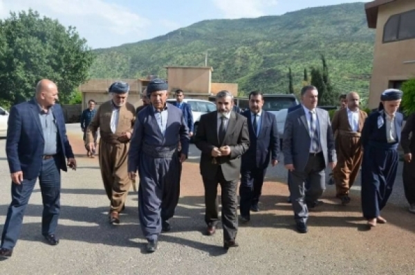 Secretary-General of the Kurdistan Islamic Union visits a number of dignitaries and tribal leaders