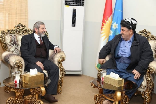 Secretary-General of Kurdistan Islamic Union visits the Socialist Democratic Party in Kurdistan