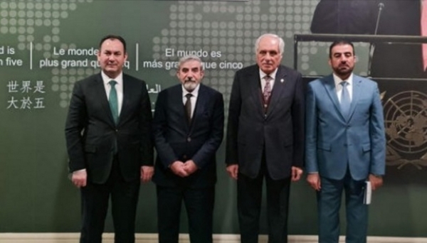 الأمين العام للاتحاد الإسلامي الكردستاني يزور المكتب السياسي لحزب العدالة في أنقرة