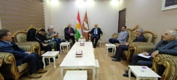KNK delegation visits Kurdistan Islamic Union
