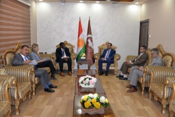Kurdistan Islamic Union receives a delegation of UNAMI