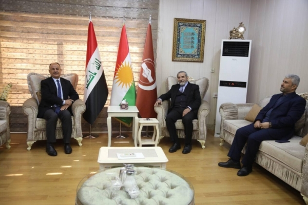 Secretary-General of the Kurdistan Islamic Union receives Qadir Hama Jan
