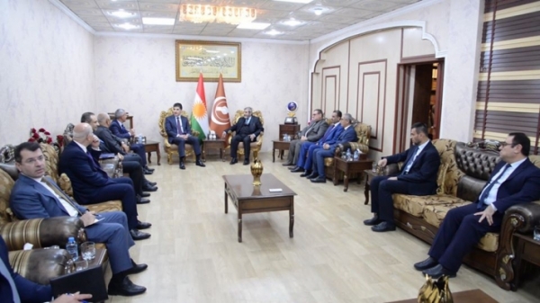 Secretary-General of the Kurdistan Islamic Union receives the President of the Kurdistan Region