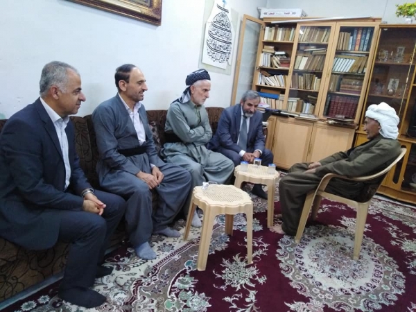 Secretary-General of the KIU visits Sheikh Fayek Qaynjani