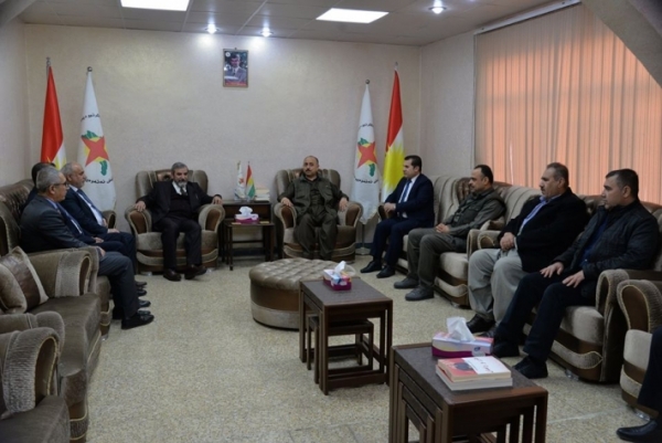 Kurdistan Islamic Union visits the Kurdistan Democratic National Union