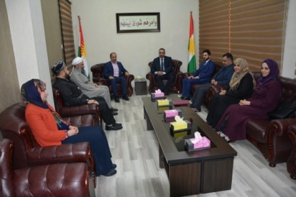 The Islamic Group bloc visits the Kurdistan Islamic Union bloc