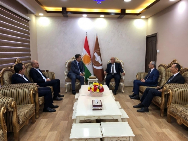 Kurdistan Islamic Union receives a delegation of the Syrian Reform Party