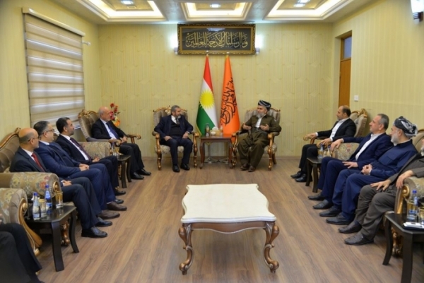 Secretary-General of Kurdistan Islamic Union visits Kurdistan Islamic Group