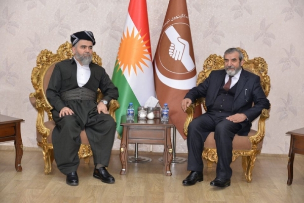 Secretary-General of KIU receives the head of Kurdistan Islamic Group