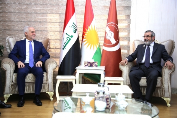 Secretary-General of the Kurdistan Islamic Union receives a representative of UNAMI in the Kurdistan Region