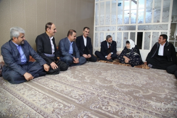 الأمين العام للاتحاد الإسلامي الكردستاني يزور عدد من الشخصيات في جمجمال