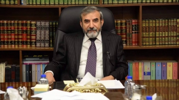 الأمين العام للاتحاد الإسلامي الكردستاني يتصل هاتفیا بکوادر حملة إغاثة منكوبي الزلزال
