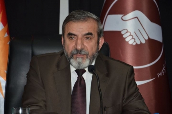 الأمين العام للاتحاد الإسلامي الكوردستاني يواسي والد عبدالخالق احمد