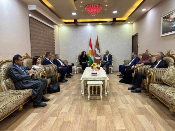 Kurdistan Islamic Union receives a delegation from the Kurdish National Congress