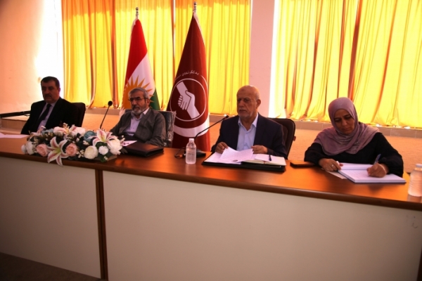 المجلس القيادي للاتحاد الإسلامي الكردستاني يعقد اجتماعا اعتياديا