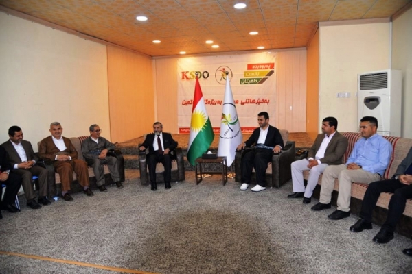 الأمين العام للاتحاد الإسلامي الكوردستاني يهنئ منظمة التنمية لطلبة كوردستان