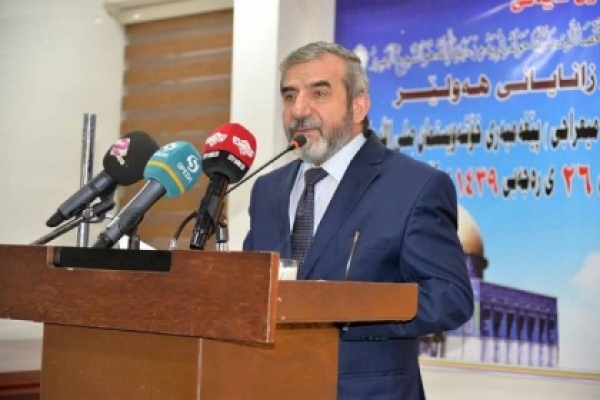 الأمين العام للاتحاد الإسلامي الكوردستاني: مشروع العمل الإسلامي لا يعني معاداة أحد