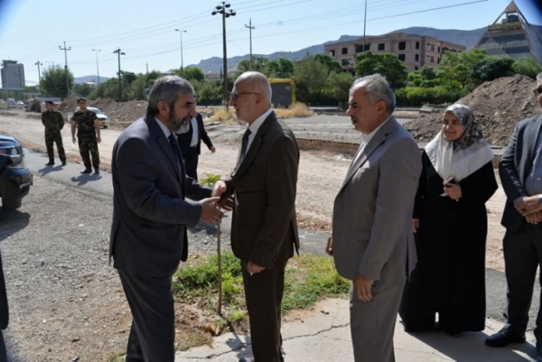 Secretary-General of the Kurdistan Islamic Union visits the city of Dohuk
