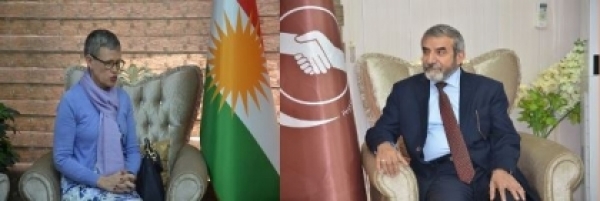 الأمين العام للاتحاد الإسلامي الكوردستاني يبحث انتخابات مجلس النواب مع بعثة الأمم المتحدة للمساعدة في العراق (يونامي)