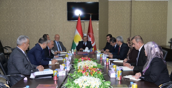 المجلس التنفيذي للاتحاد الإسلامي الكردستاني يعقد اجتماعا استثنائيا في دهوك