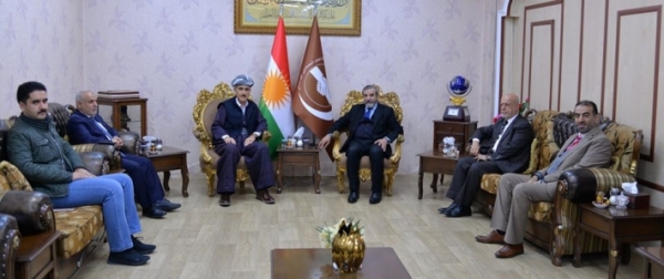 Secretary-General of Kurdistan Islamic Union receives Muhammad Agha Harki