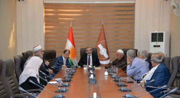 Secretary-General of the Kurdistan Islamic Union meets with the General Shura Council
