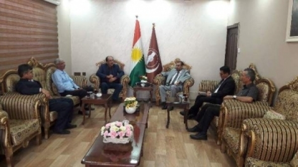 Kurdistan Islamic Union receives the delegation of the Kurdish National Alliance of Syria