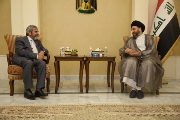 الأمين العام للاتحاد الإسلامي الكردستاني يلتقي بالسيد عمار الحكيم