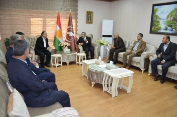 Sulaymaniyah ... Secretary-General of the KIU meets with a number of intellectuals and journalists