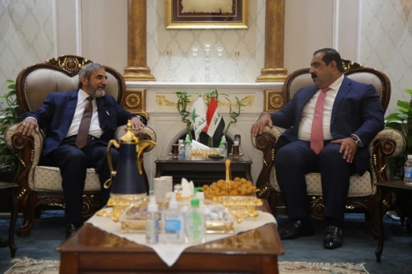 الأمين العام للاتحاد الإسلامي الكردستاني يزور رئيس تحالف عزم