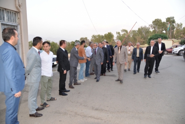الأمين العام للاتحاد الإسلامي الكردستاني يزور مدينة زاخو
