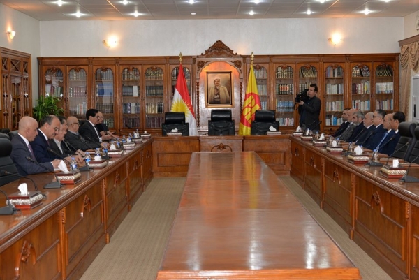 Meeting between Kurdistan Islamic Union and Kurdistan Democratic Party